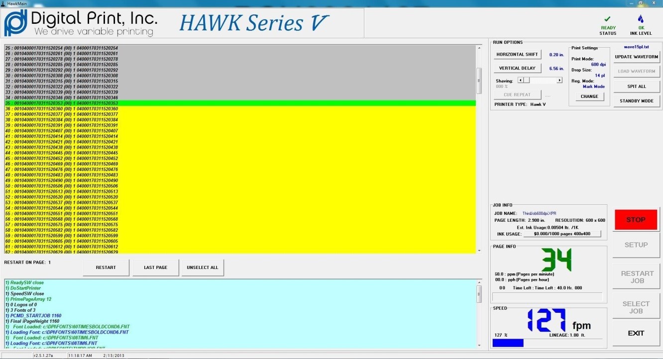 Simple Job Creation & Page Layout Software utilizing QPress Label Design