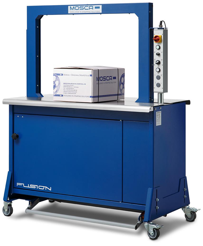 EAM Mosca Fusion Strapper  Capital Mailing Equipment Inc.