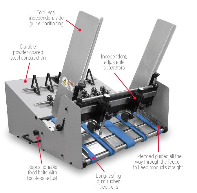 Streamfeeder V-2000m Wide Product Continuous Feeder