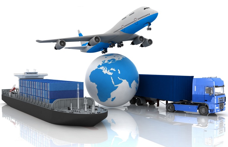 Image of Plane, Truck, & Boat - Methods of Shipment for Capital Mailing Equipment
